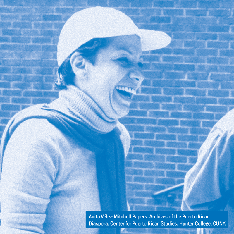 Actor and director Carla Pinza. Anita Vélez- Mitchell Papers, Archives of the Puerto Rican Diaspora, Center for Puerto Rican Studies, Hunter College, CUNY.